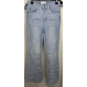 YMI Girl Flared Jeans Junior Girls Sz 12 Blue